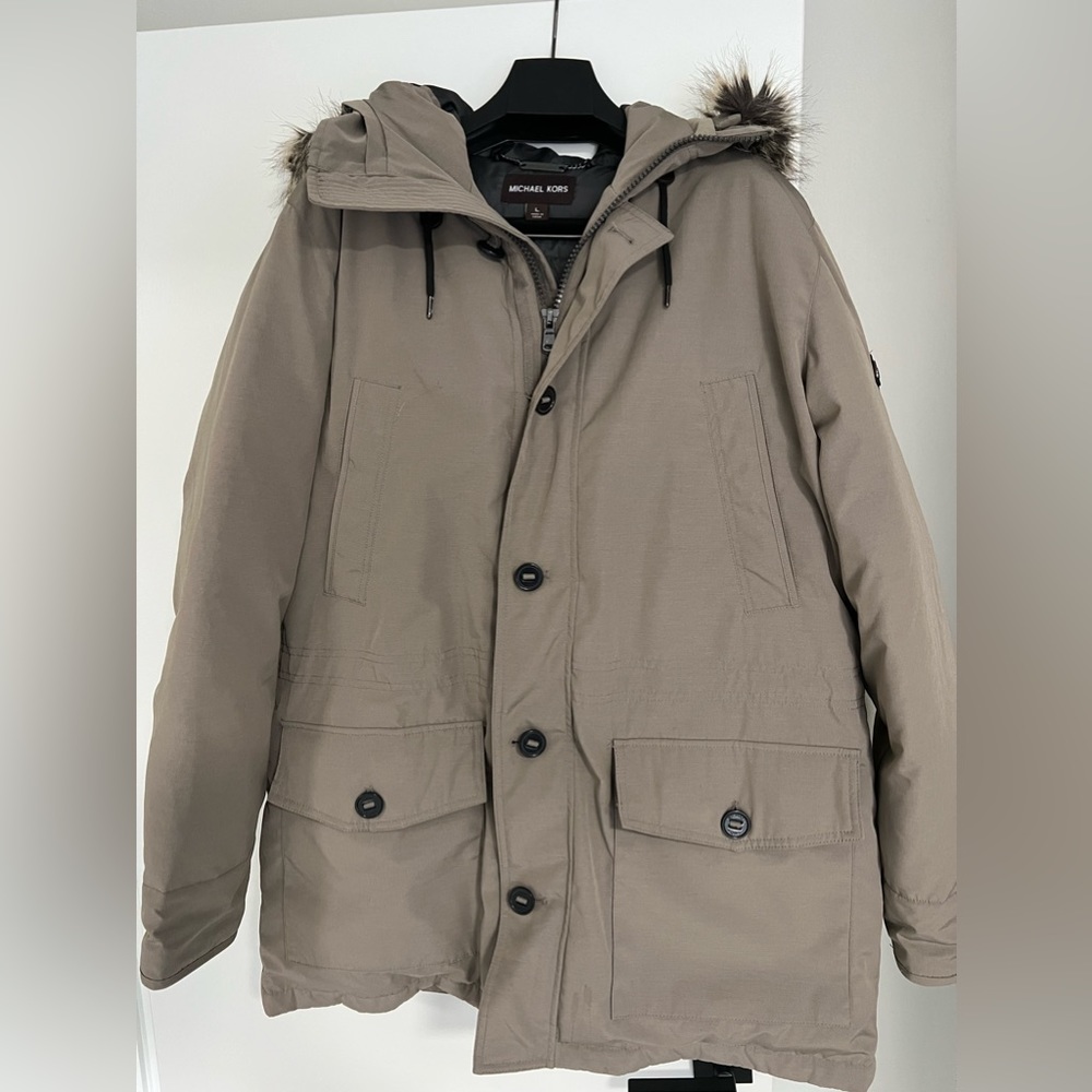 Michael Kors Men’s Parka Jacket Size L